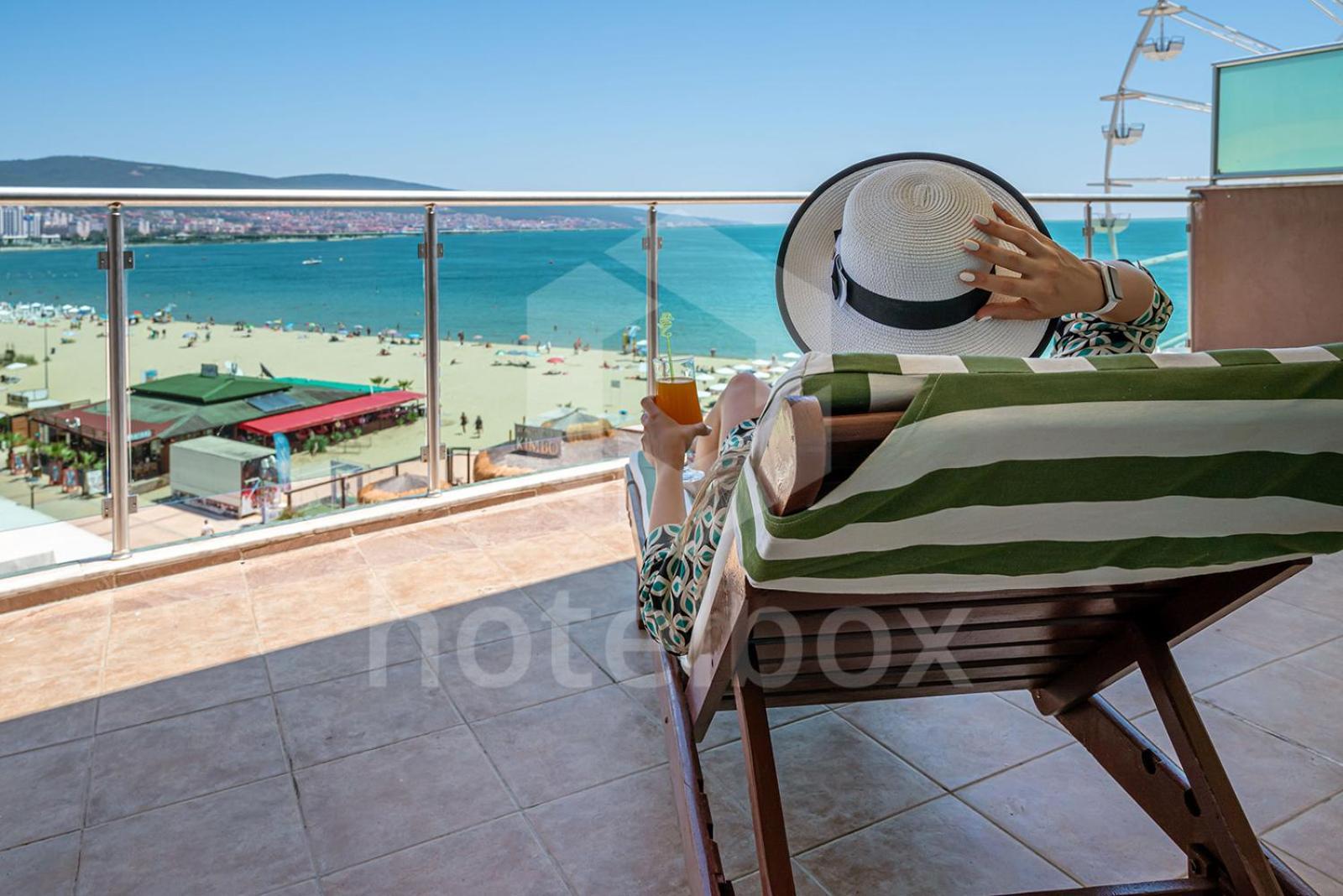 Briz Beach Apartments Sunny Beach Exterior foto